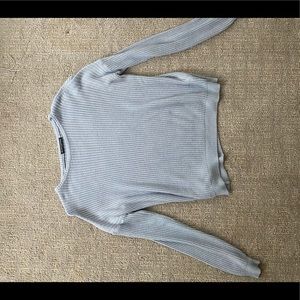 Periwinkle Knit Brandy Sweater